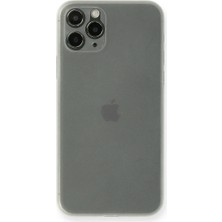  iPhone 11 Pro Kılıf Pp Ultra Ince Kapak - Beyaz