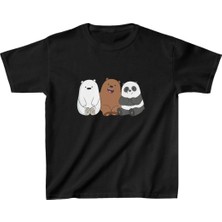 Baskılı T-Shirt - Siyah