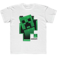 Çocuk   Baskılı T-Shirt - Beyaz
