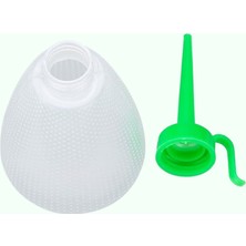 Gucso 2'li 150 ml Huni Ağızlı Yağlama Şişesi – Motor Yağı, Makine Yağı ve Silikon Için Damlalıklı Plastik Yağdanlık