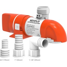 Seaflo Çek Valfli Düşük Profil Otomatik Sintine Pompası 1100 GPH 12V