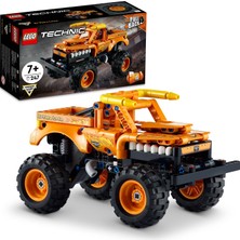 LEGO Technic Monster Jam# El Toro Loco# 42135 # Araçları Seven Çocuklar İçin 2#si 1 Arada Yaratıcı Oyuncak Model Yapım Seti (247 Parça)