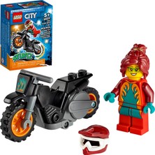 LEGO City Ateşli Gösteri Motosikleti 60311 - Çocuklar Için Eğlenceli Havalı Bir Oyuncak Yapım Seti (11 Parça)