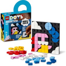 LEGO Dots Yapıştırılabilir Kare Parça 41954 - 6 Yaş ve Üzeri Sanat ve El Sanatları Meraklıları Için Çıkartma Tarzı Kendin Yap Süsleme Yapım Seti (95 Parça)