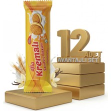 Afia Muz Kremalı Sandviç Bisküvi 12x60 Gr