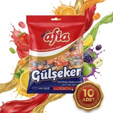 Afia Gülşeker Karışık Meyve Aromalı Şeker 10X175 gr