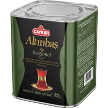 Çaykur Altınbaş Çayı Teneke Kutu (Bergamotlu) 100 Gr. Yirmidörtlü Paket