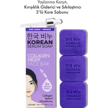 greenlabel 3'lü Kore Kolajen Gece Sabunu Yaşlanma Karşıtı, ve Sıkılaştırıcı Kore Sabunu