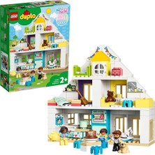 LEGO DUPLO 10929 Kasaba Modüler Oyun Evi Yapım Seti - Okul Öncesi Çocuk için Öğretici Oyuncak