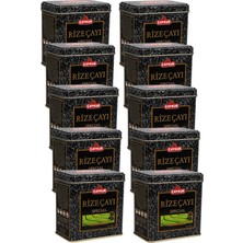 Çaykur Rize Çayı Hediyelik Teneke Kutu 200 Gr. Onlu Paket