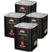 Çaykur Altınbaş Çayı Teneke Kutu (Sade) 100 Gr. Dörtlü Paket