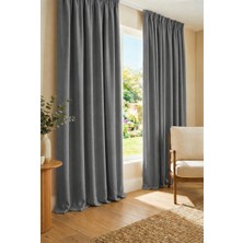 Miabella Home Mr.stock Blackout Işık Geçirmez Güneşlik Fon Perde Tek Kanat  - 12189