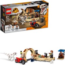 LEGO Jurassic World Atrociraptor Dinozor: Motosiklet Takibi 76945 - 6 Yaş ve Üzeri Çocuklar Için Oyuncak Yapım Seti (169 Parça)
