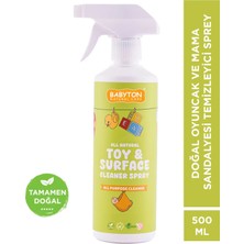 Babyton Doğal Oyuncak ve Mama Sandalyesi Temizleyici Sprey 500 ml