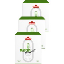 Çaykur Matcha Detox Çayı 30X2GR (Net 60GR) Üçlü Paket