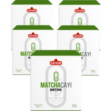 Çaykur Matcha Detox Çayı 30X2GR (Net 60GR) Beşli Paket