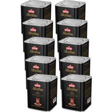 Çaykur Altınbaş Çayı Teneke Kutu (Sade) 100 Gr. Onlu Paket