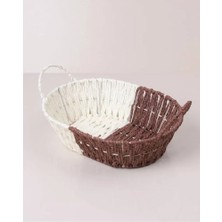 Hasırlı Ekmek Sepeti Oval ROYALEKS-8803