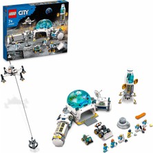 LEGO City Ay Araştırma Üssü 60350 - Çocuklar Için Yaratıcı Oyuncak Yapım Seti (786 Parça)
