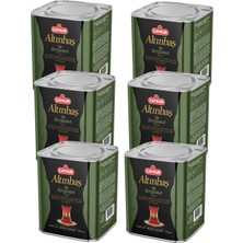 Çaykur Altınbaş Çayı Teneke Kutu (Bergamotlu) 100 Gr. Altılı Paket