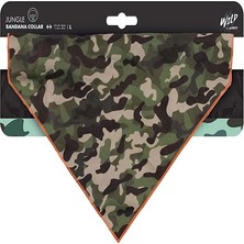 M-Pets Wild Jungle Bandana Kedi ve Köpek Boyun Tasması Large 23X17,5 cm