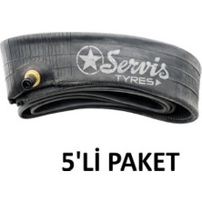 Servis 3.00X12  Iç Lastik Butyl Motosiklet Iç Lastiği (5 Adet)