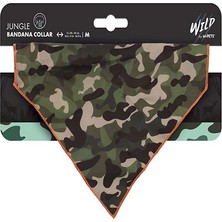 M-Pets Wild Jungle Bandana Kedi ve Köpek Boyun Tasması Medium 15X11,5 cm