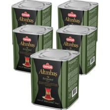 Çaykur Altınbaş Çayı Teneke Kutu (Bergamotlu) 100 Gr. Beşli Paket