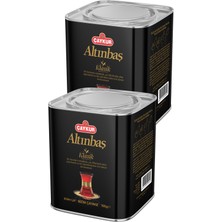 Çaykur Altınbaş Çayı Teneke Kutu (Sade) 100 Gr. Ikili Paket
