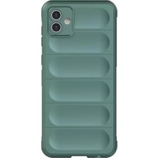 TeknoKapsül Galaxy A05 Kılıf Optimum Silikon - Koyu Yeşil