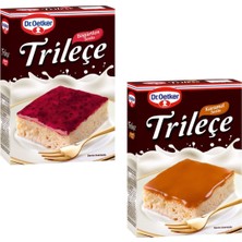 Dr. Oetker Trileçe Böğürtlen ve Karamel Soslu 2'li Set