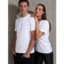 Korpeelektro Unisex Kısa Kollu Bisiklet Yaka Basic Viskon Bluz