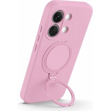 Nezih Case Xiaomi Poco X8 Pro Max Uyumlu Içi Kadife Stand Olabilen Halka Yüzüklü Şık Kılıf