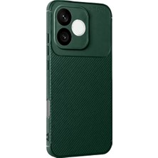 Nemere Mey Ithalat®  Huawei Honor 600 Lite Auto Focus Karbon Kapak - Koyu Yeşil