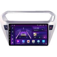 Conio Peugeot 301 2012-2023 Uyumlu 9 Inç 1gb Ram 16GB Rom Android 14 Kablosuz Carplay Navigasyon Kamera