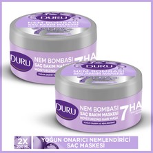 Duru Nem Bombası Yoğun Onarıcı & Nemlendirici Saç Bakım Maskesi 2X200 ml