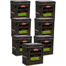Çaykur Rize Çayı Hediyelik Teneke Kutu 200 Gr. Yedili Paket