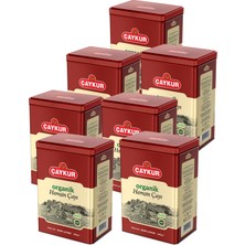 Çaykur Organik Hemşin Çayı (Teneke Kutu) 400 Gr. Yedili Paket