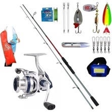 Okuma Aria-C4000a Double Black 270cm 15-40gr Turna Spin Olta Takımı Seti
