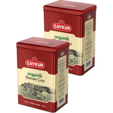 Çaykur Organik Hemşin Çayı (Teneke Kutu) 400 Gr. Ikili Paket