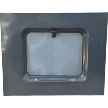 Hasyılmaz Metal Çatı Çıkış Kapağı Şıngıl ve Kremit Uyumlu Antrasit Gri 80X100 cm