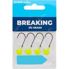 Han Fishing Hanfish Breaking Mushroom Lemon Uv Jighead