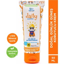 Babyton Doğal Güneş Koruyucu Krem 30 SPF 50 ml