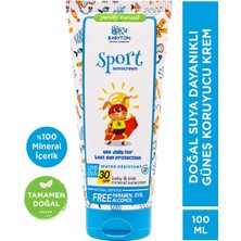 Babyton Suya Dayanıklı Güneş Koruyucu Krem 30 SPF 100 ml