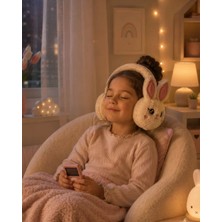 Butik Peluş Bluetooth Kulaküstü Kulaklık Mikrofonlu Kablosuz Müzik Kulaklığı