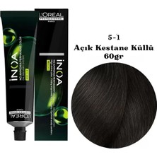 İnoa Inoa Tüp Boya 60ML. 5-1 Açık Kestane Küllü