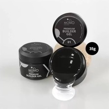Momo Premium Builder Gel 35GR. No.01