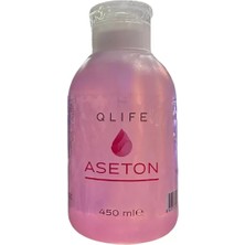 Q Life Aseton 450ML. Pembe