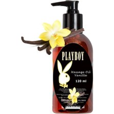 Playboy Vanilla Aromaterapi Massage Oil 120 ml Vanilya Aromalı Vücut Masaj Yağı