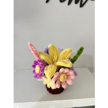 Badiva.co Mini Şönil Çiçek - Karışık 02
